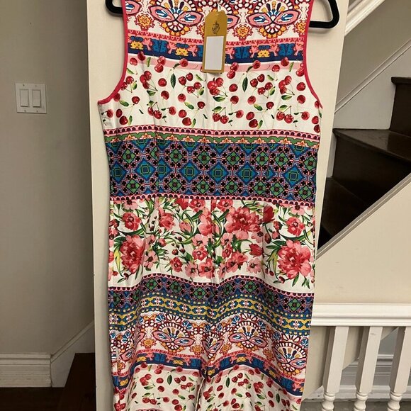 Mixed Prints Summer Dress - Picture 6 of 8